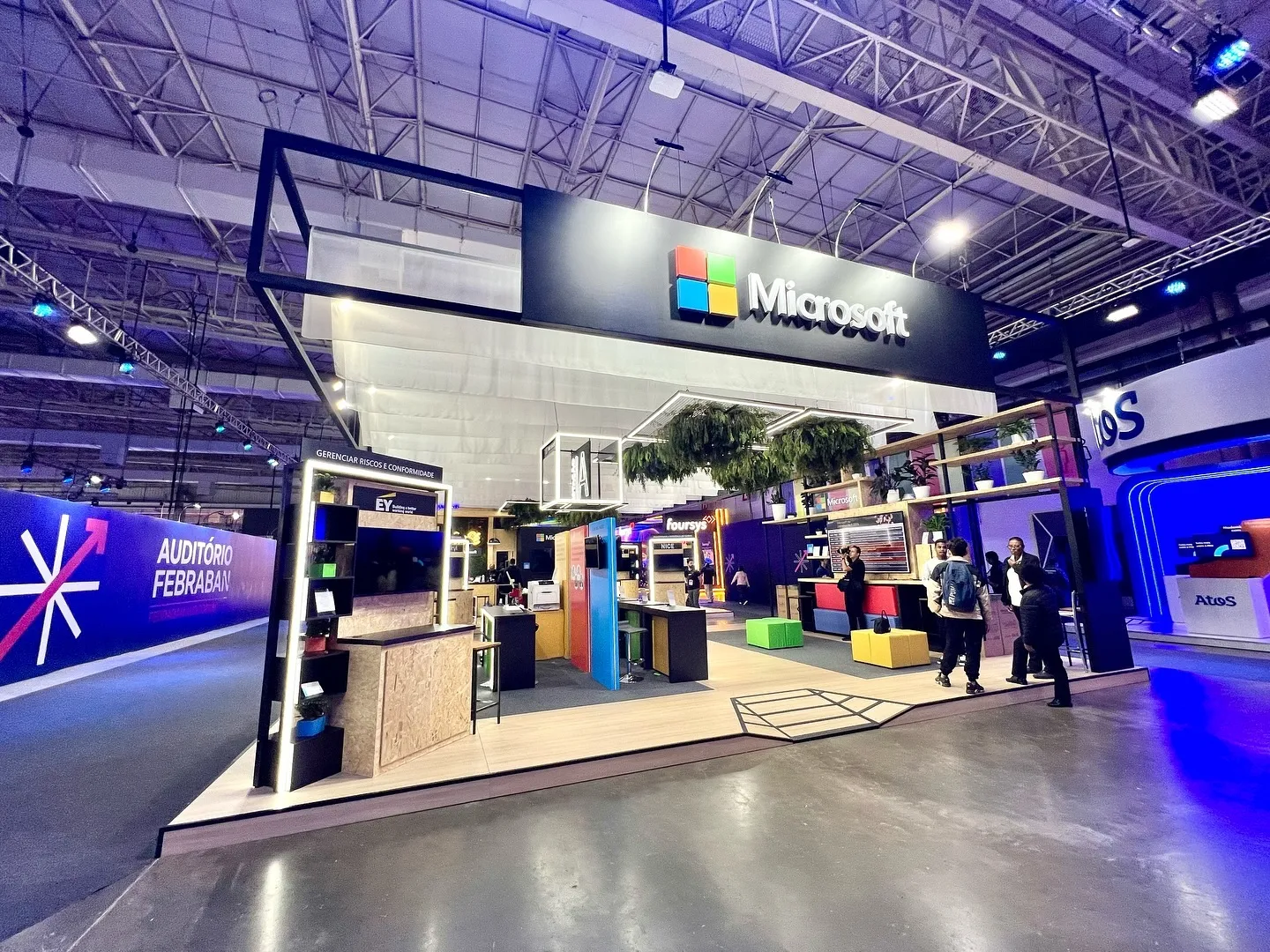montagem de stands eventos e palcos microsoft 1