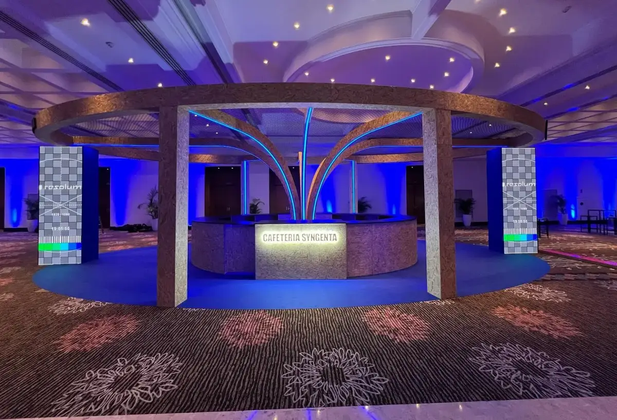 montagem de stands eventos e palcos syngenta 2